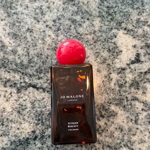 Jo Malone Ginger Biscuit Cologne with Red Cap and Amber Bottle